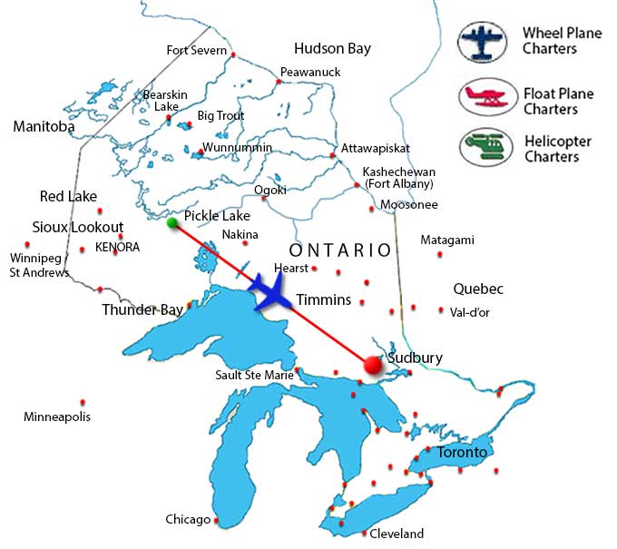 Pickle Lake Charter Flights